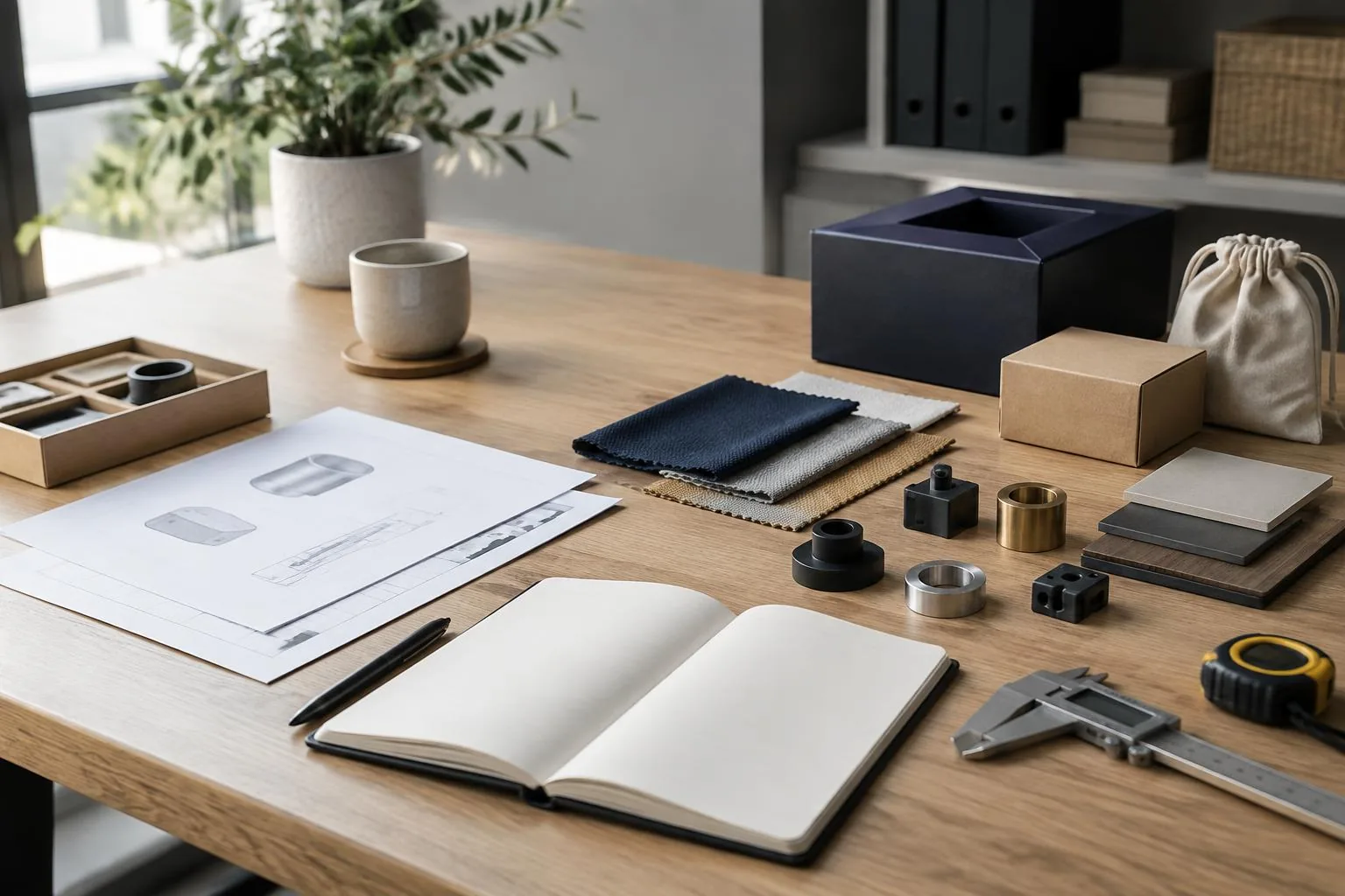 Procurement worktable for comparing samples, materials and purchasing terms
